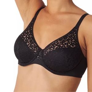 Chantelle Bra Black Underwire Size 34G